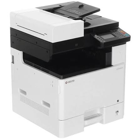 Genuine Kyocera M8124cidn, an A3 colour copier with 24 ppm (A4) / 12 ppm (A3), colour & mono print speed and Standard duplex printing, sold in Tanzania by Optimum Global Solutions.